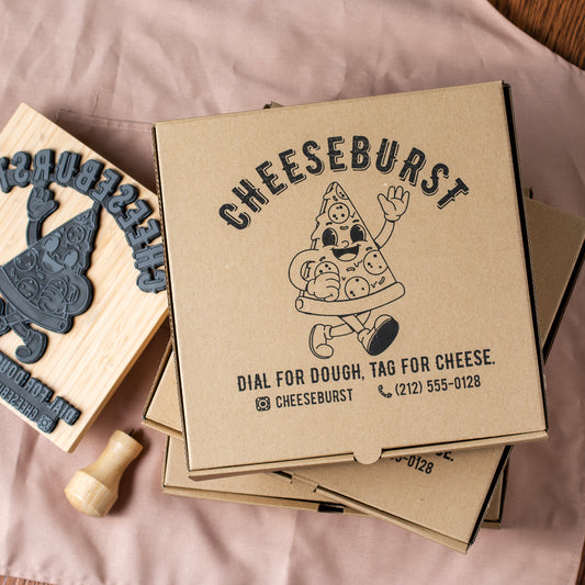Cardboard Box Logo Stamps