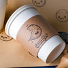 Coffee Cup & Sleeve Logo Stamps