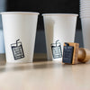 Coffee Cup & Sleeve Logo Stamps