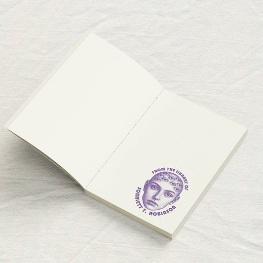 Multi-Eyed Woman Dotwork Library Stamp