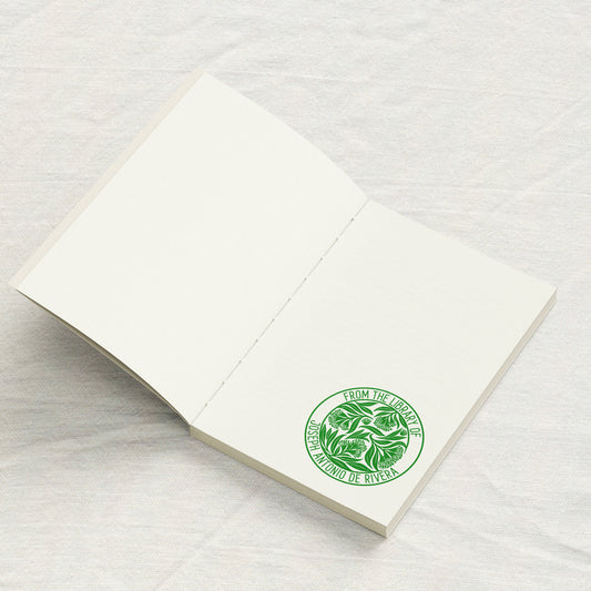 Eucalyptus Blossom Botanical Art Library Stamp