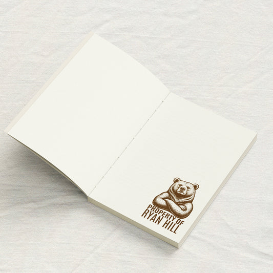 Tough Bear Library Stamp