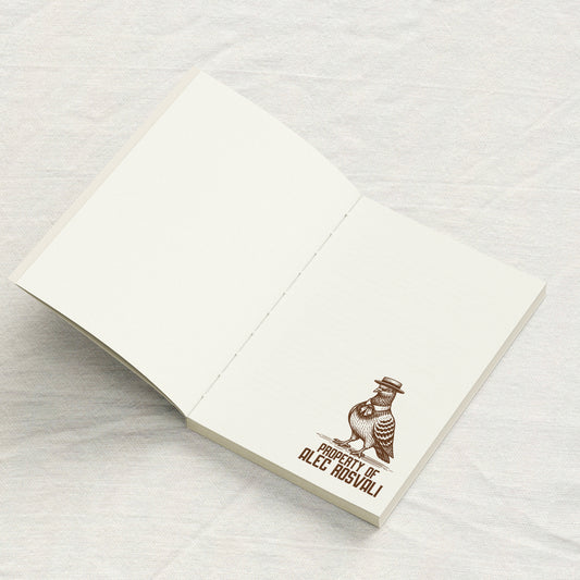 Pigeon in Hat Library Stamp
