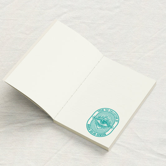 Gothic All-Seeing Eye Library Stamp