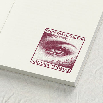 Eye Stippling Art Library Stamp