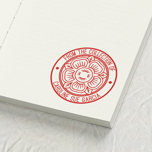 Tudor Rose Mandala Art Library Stamp