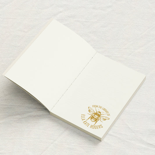 Bumblebee Vintage Engraving Library Stamp