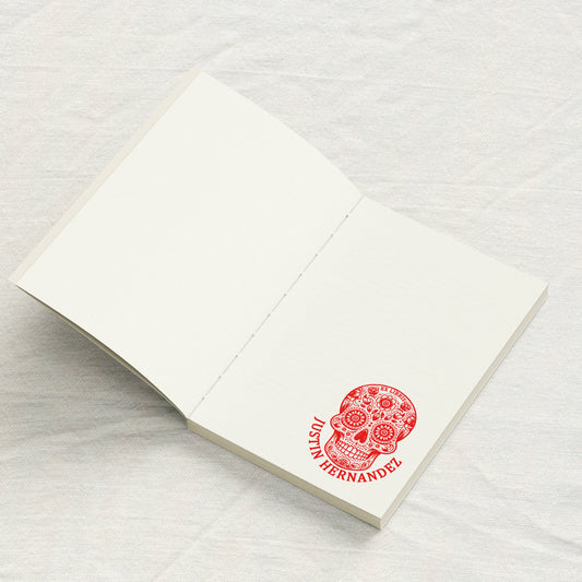 Sugar Skull Calavera Art Library Stamp