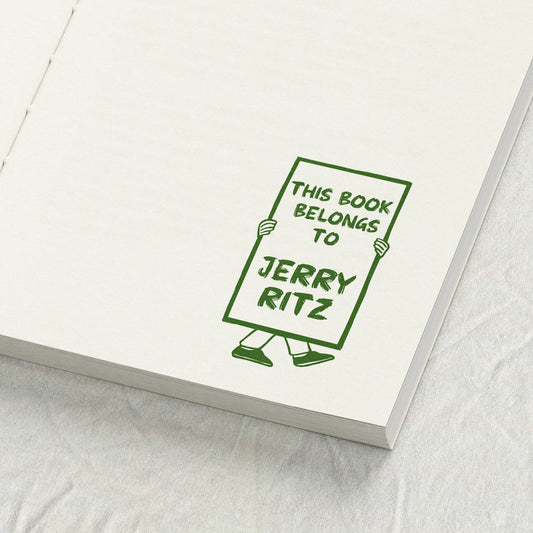 Whimsical Sign Holder Library Stamp