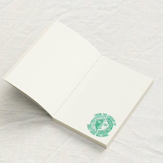 Sun and Moon Face Library Stamp