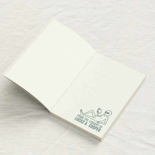 Reading Alien Library Stamp
