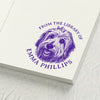 Custom Portrait Library Stamp