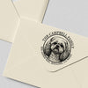 Custom Return Address Portrait Stamp