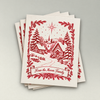 Vintage Christmas Custom Greeting Card