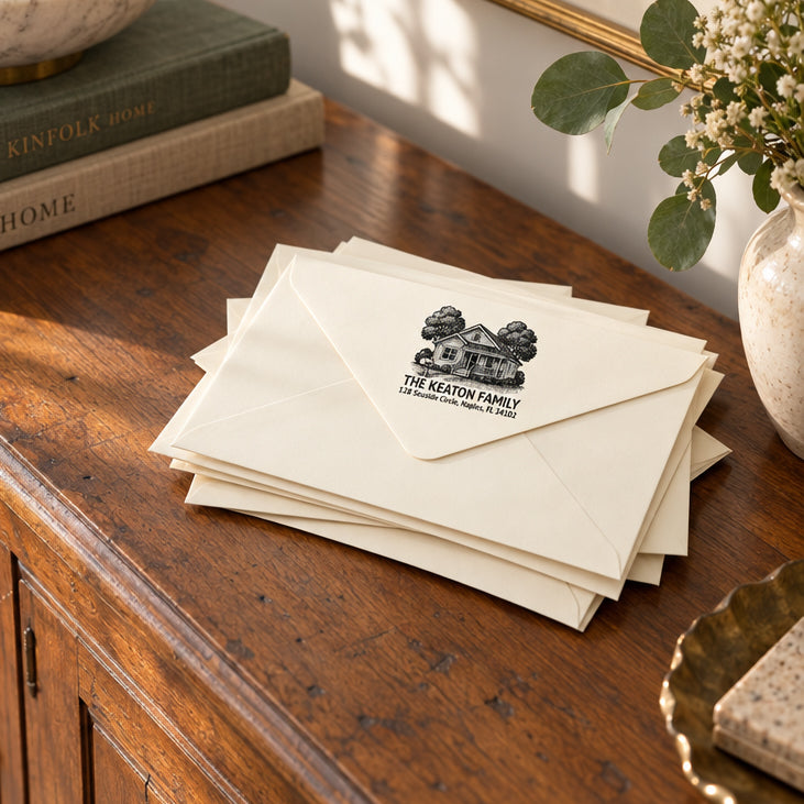 Return Address Stamps