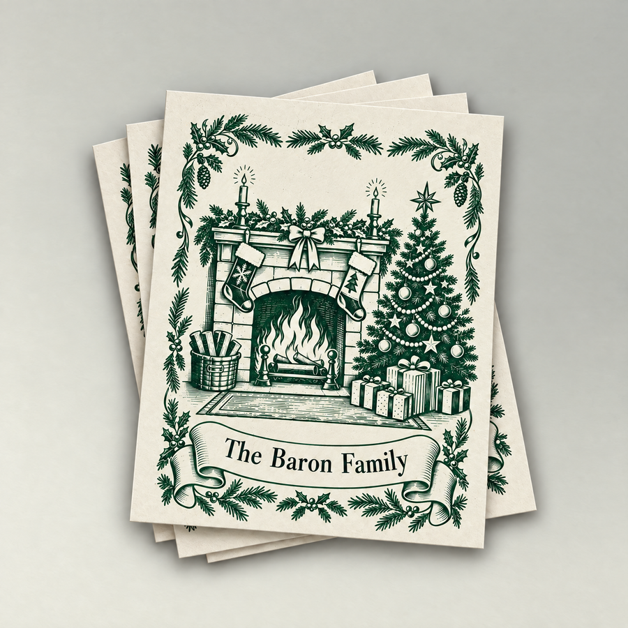 Set de tampons gravés sur linoléum « Animaux des bois » style européen